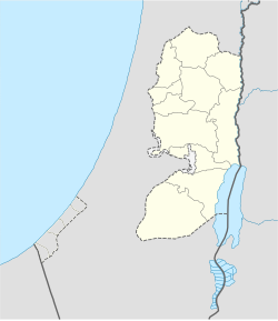 Deir al-Hatab is located in the West Bank