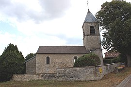 The church in Curmont