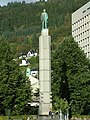 Memorial to Christian Michelsen. Bergen, Norway