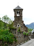 Le clocher de l'église.