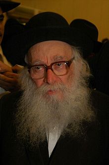 Rabbi Nissim Karelitz in 2012