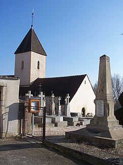 Skyline of Norges-la-Ville