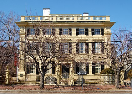 Peirce-Nichols House (1782) 80 Federal Street Salem, Massachusetts; owned by the Peabody Essex Museum, tours available.