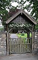 Lychgate en Ceredigion (Gales).