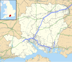 Exbury is located in Hampshire