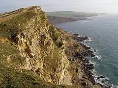 Gad Cliff k St Alban's Head