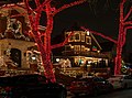 Image 84The Dyker Heights neighborhood of Brooklyn is known for lots of elaborate Christmas lights, earning the nickname "Dyker Lights"