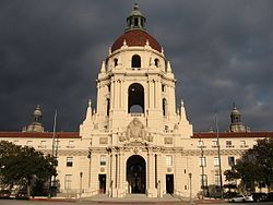 Skyline of Pasadena