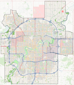 Old Canadian National rail yard is located in Edmonton