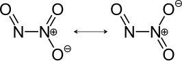 Resonantiestructuren van distikstoftrioxide