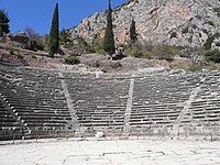 It-teatru ta' Delphi.