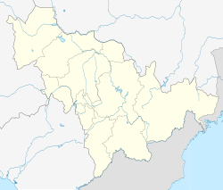 Panshi is located in Jilin