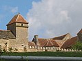 Vue du château de Pisy, côté sud