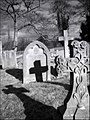 A grave at Castle Ashby