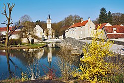 Skyline of Chamesson