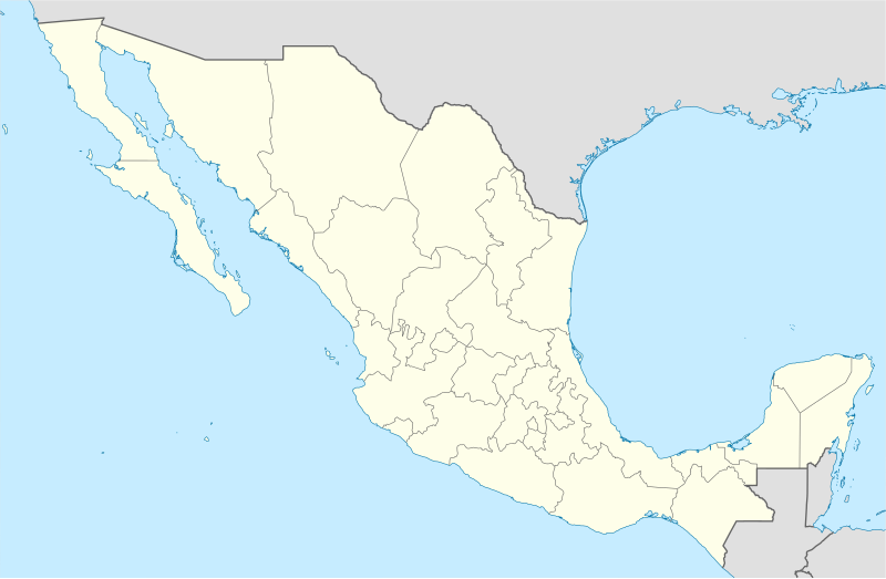 1956–57 Mexican Primera División season is located in Mexico