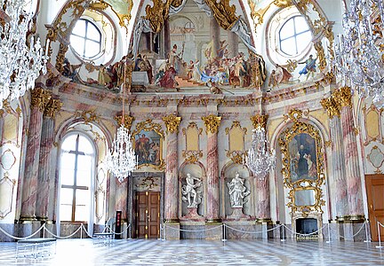 Kaisersaal in the Würzburg Residence by Balthasar Neumann (1749 – 1751)