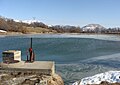 le lac de l'Aulagnier au printemps