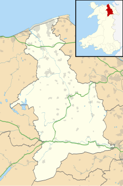 Clocaenog is located in Denbighshire