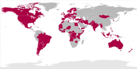 Carte de l'organisation