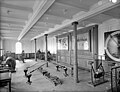 The gymnasium on the boat deck, which was equipped with the latest exercise machines