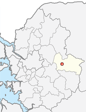 Location of Yangpyeong