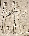 Image 36The Ptolemaic Queen Cleopatra VII and her son by Julius Caesar, Caesarion, at the Temple of Dendera (from Egypt)