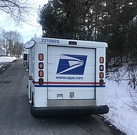 Grumman LLV in Massachusetts, seen in 2020