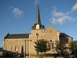 The church in Treffléan