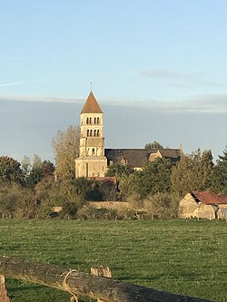 Skyline of Germigny-l'Exempt