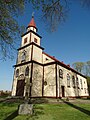 Katholische Dreifaltigkeitskirche in Klovainiai, erbaut 1853–1854