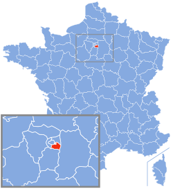 Location o Val-de-Marne in Fraunce