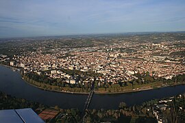 Vichy and the Aller river.