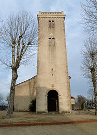 Une des églises de Boueilh-Boueilho-Lasque.