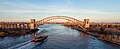 Image 48Hell Gate Bridge, with a scow being towed along the Hell Gate section of the East River