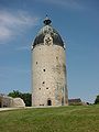 Runder bergfriedartiger Wohnturm der Vorburg II der Neuenburg, Sachsen-Anhalt