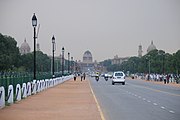 Panoramic view of Rajpath