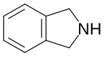 Structuurformule van iso-indoline