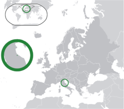 Situación de San Marino