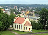 Krāslavas panorāma (skats no Grāfu Plāteru parka)