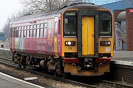 British Rail Class 153 diesel trena