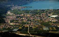 Skyline of Caldonazzo