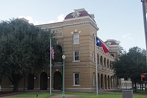 Webb County Courthouse, gelistet im NRHP mit der Nr. 81000635[1]