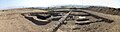 A panorama of the Baptisterium. Note: to the right of it is where the water came in from.