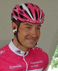 O ciclista alemán Erik Zabel, en una imachen de 2005