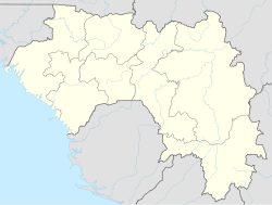 Conakry trên bản đồ Guinea