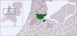 Geografska lega Amsterdama