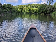 The Mettawee River near Whitehall, NY.