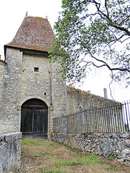 The castle in Avensac