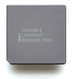 8 MHz-es Intel 80286 mikroprocesszor